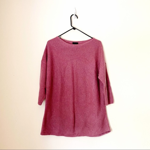 J. Crew Sweaters - J. Crew 100% Cashmere Boat Neck Sweater Size Medium